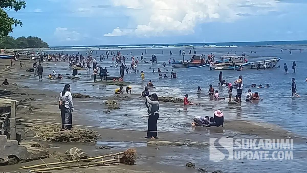 Tiket Masuk Pantai Minajaya Rp12 Ribu Diprotes, Dispar Sukabumi Tegaskan Sesuai Perda