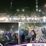 Wisata Religi dan Kehangatan Keluarga Selvi Aprilia ‘Bintang Pantura’ Nikmati Malam Ramadhan di Masjid Al-A’zhom Tangerang
