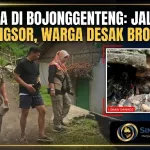 Tebing Sungai Longsor Gerus Jalan di Kampung Cibuluh, Tim Gabungan Bojonggenteng Bersiap Evakuasi