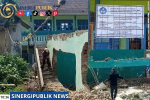 Diduga Minim Pengawasan, Proyek APBN 2026 SMP Islam Ciherang Terancam Gagal Mutu Akibat Material Bekas