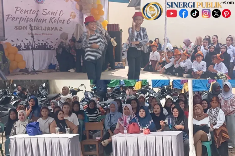 Pentas Seni dan Perpisahan Kelas VI SDN Girijaya 2 Berlangsung Meriah, Jadi Momen Haru Pelepasan Siswa di Cidahu