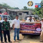 Wujud Kepedulian Sesama, Pemdes Cipanengah Salurkan Bantuan Donasi Korban Kebakaran Kampung Adat Ciptamulya Cisolok