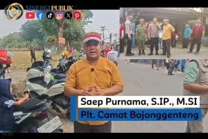 Sambut HUT ke-81 RI, Forkopimcam Bojonggenteng dan Pemdes Cibodas Bagikan Bendera Merah Putih ke Warga dan Pengendara