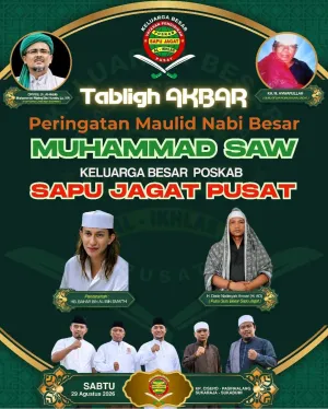 Habib Bahar bin Smith Ajak Masyarakat Jabar Semarakkan Tabligh Akbar Maulid Nabi Poskab Sapu Jagat Pusat di Sukabumi