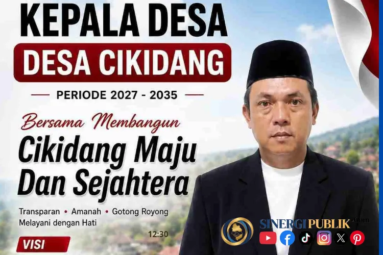Budi Putra Cikidang Nyatakan Siap Mengabdi, Maju sebagai Calon Kepala Desa Cikidang Periode 2027–2035