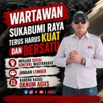 BADAI ISU TAK GOYAHKAN JURNALIS! Ketua Daerah MIO Sukabumi Raya Purwanto Minta Wartawan Tetap Bermental Baja dan Babat KKN