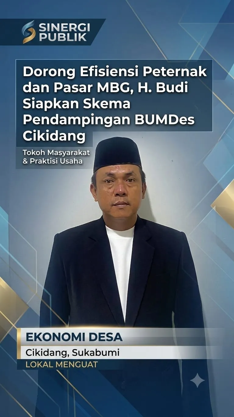 Dorong Efisiensi Peternak dan Pasar MBG, H. Budi Siapkan Skema Pendampingan BUMDes Cikidang