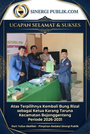 Kompak dan Solid, Bung Rizal Kembali Terpilih Pimpin Karang Taruna Bojonggenteng Periode 2026–2031