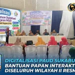 Kabupaten Sukabumi Gelar Sosialisasi Digitalisasi PAUD, 239 Lembaga Wilayah II Terima Papan Interaktif Digital
