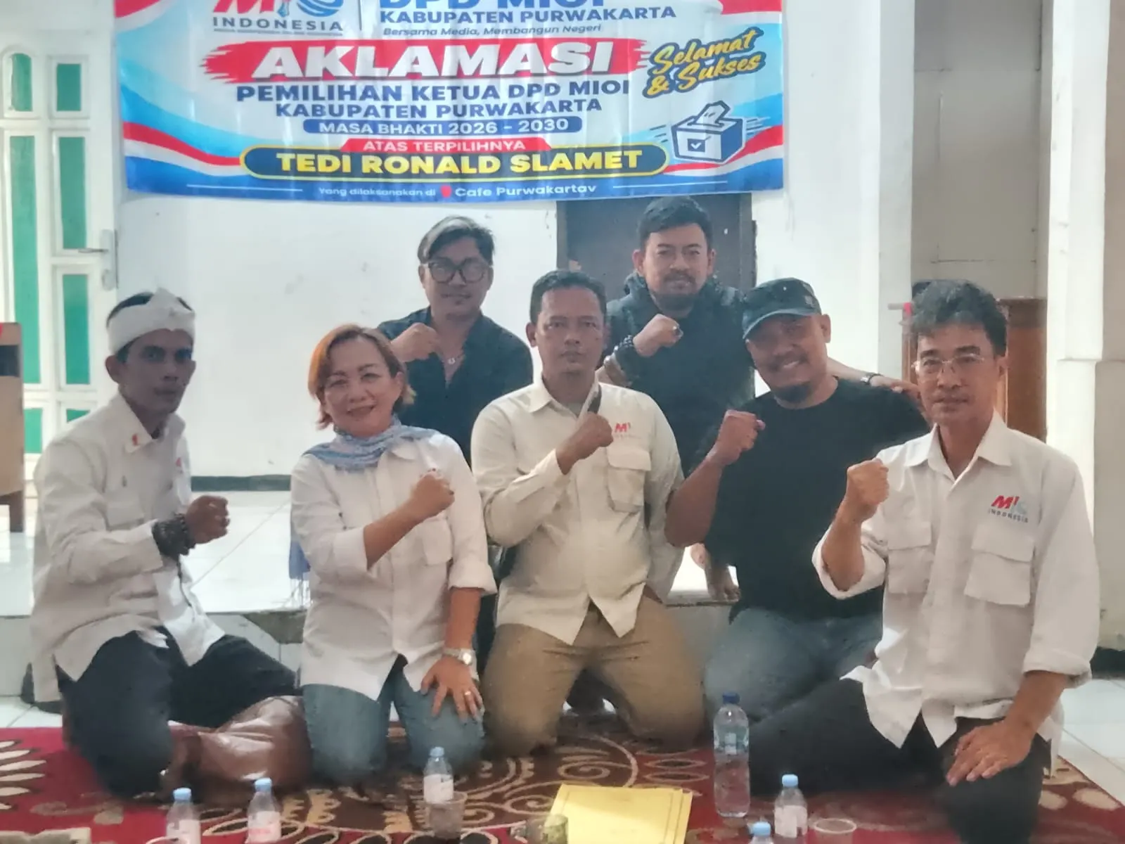 Kongresda II MIO Purwakarta Berjalan Aklamasi, Tedi Ronal Slamet Kembali Terpilih Jadi Ketua Periode 2026–2030